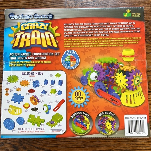 The Learning Journey Techno Gears Crazy Train - Picture 6 of 9